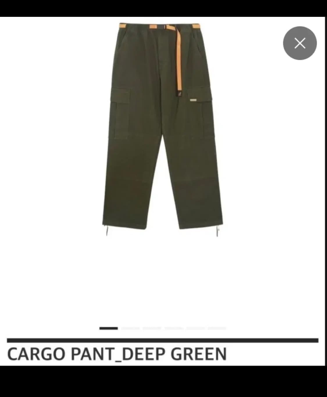 [L] 인세인개러지 그라미치 카고 팬츠 상품이미지1