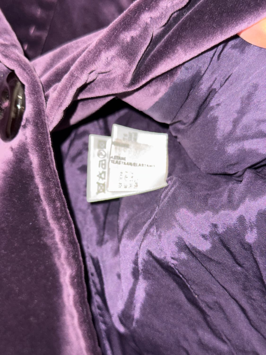 ESCADA 퍼플 벨벳 자켓(34) 상품이미지4