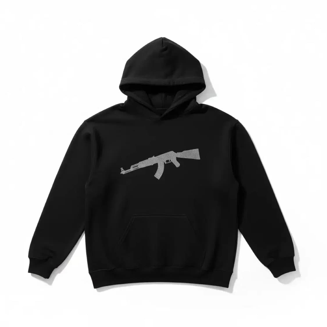 Thug club 후드티 블랙 M 상품이미지1