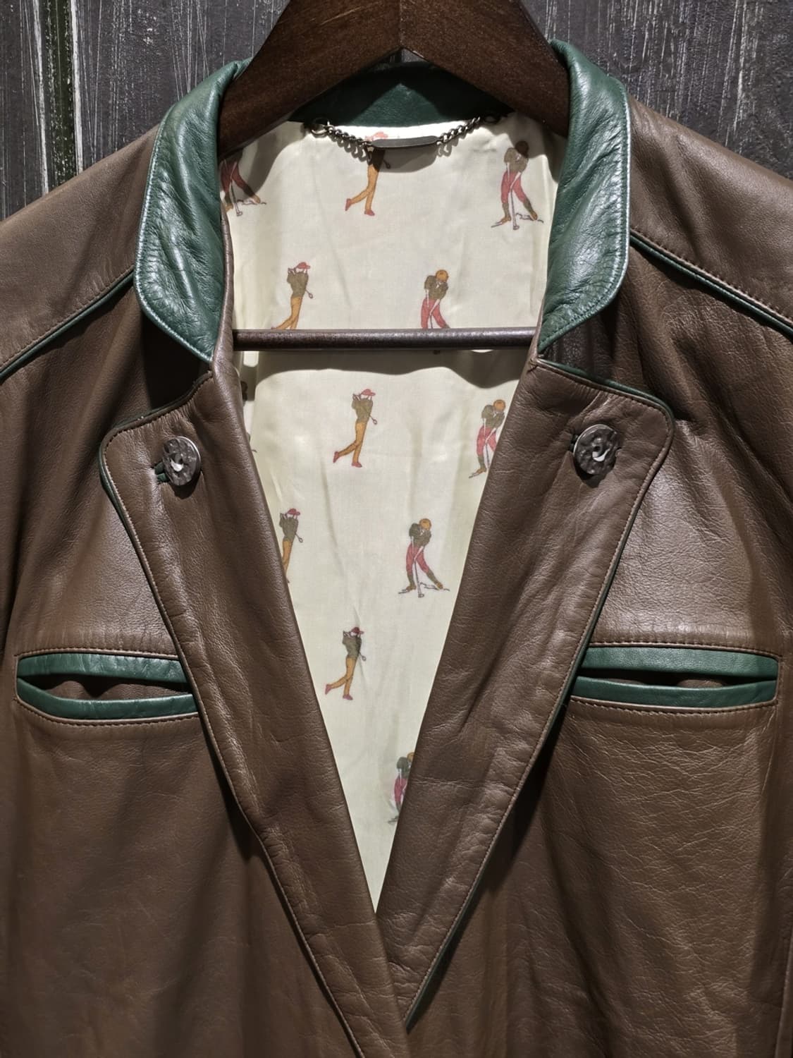 80s Leather Jacket /made in Germany 상품이미지2