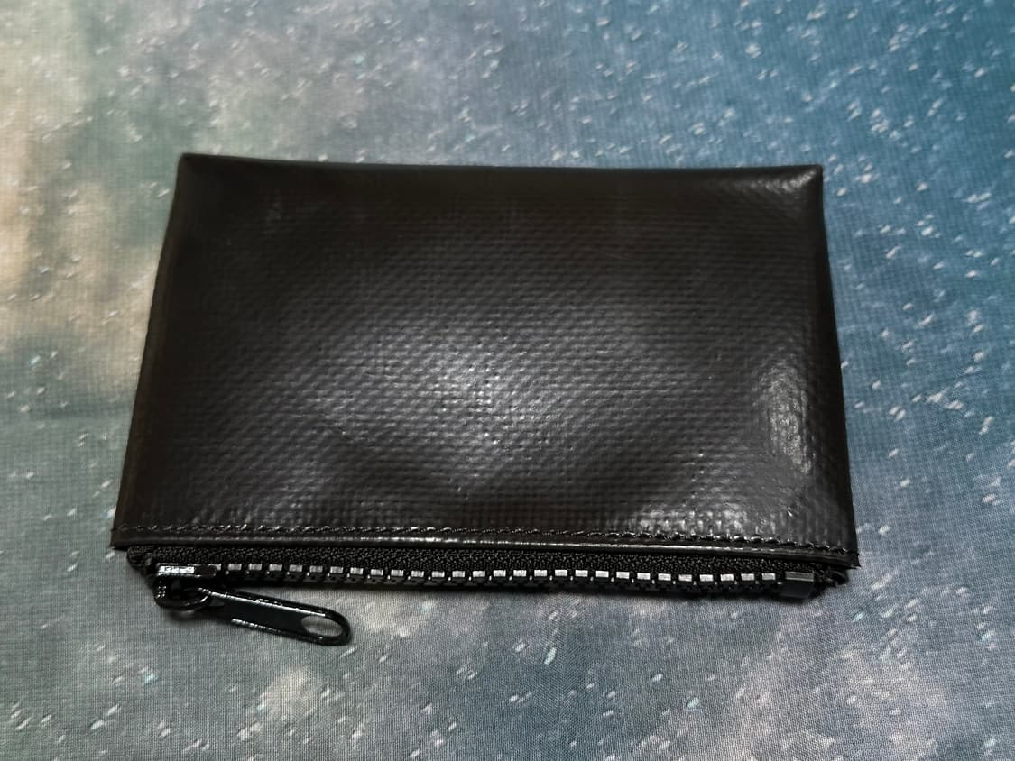 (NEW) 프라이탁 새상품 카드지갑 올검정 블레어 상품이미지4