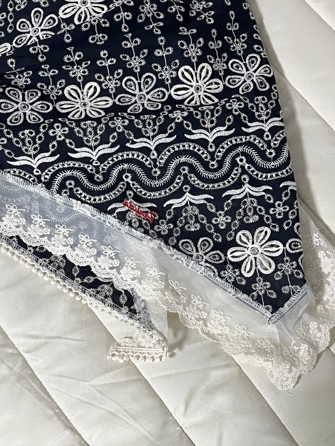 펜필드 자수 스카프 상품이미지7