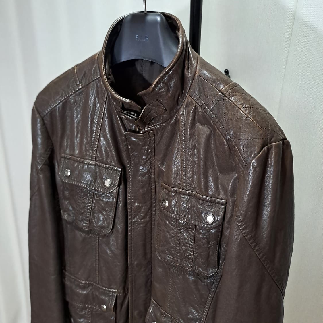 (택포) 킨록 양가죽 사파리 자켓 105 B748 상품이미지3