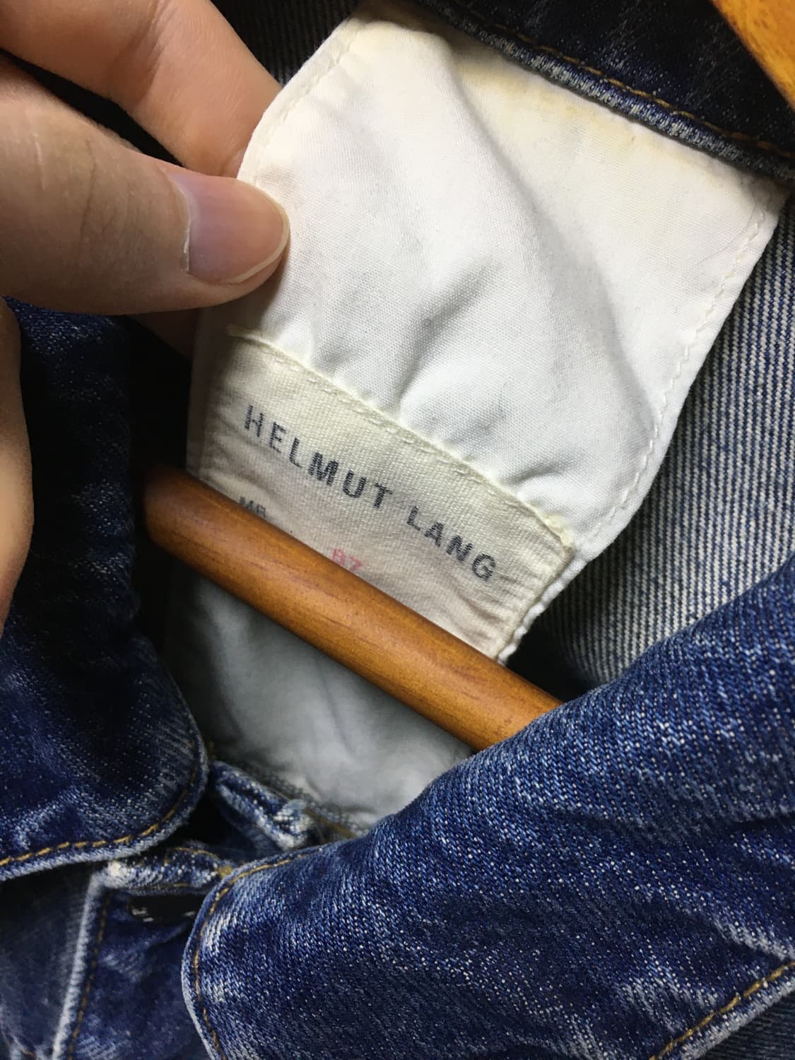 헬무트랭 데님 자켓 상품이미지5