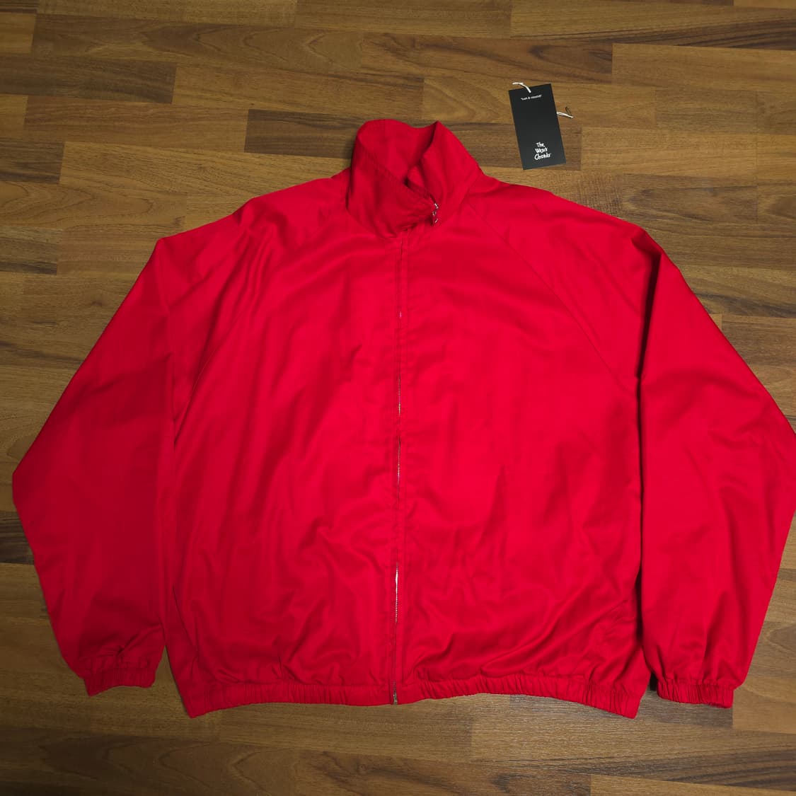 [3]뤡코즈 실키 개버딘 자켓 레드 상품이미지1