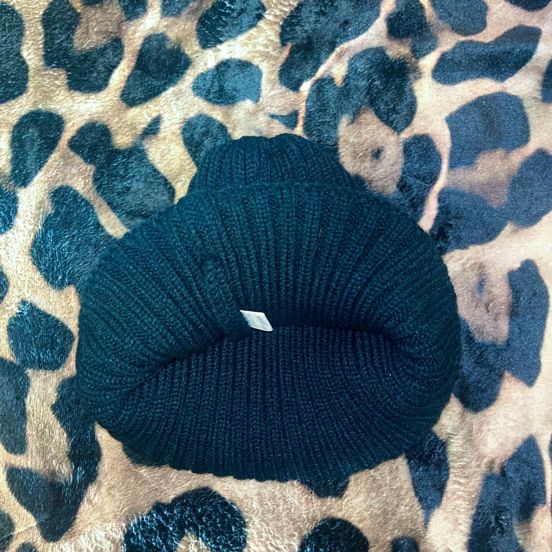 [남녀공용]롤플레잉레코드 모노캣 블랙 비니 상품이미지4