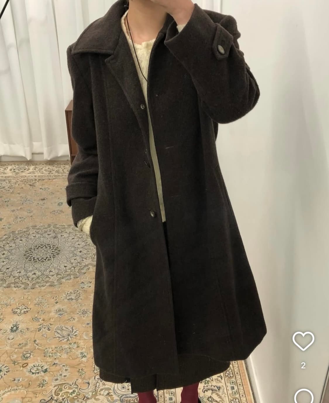 빈티지 밤 코트 상품이미지4