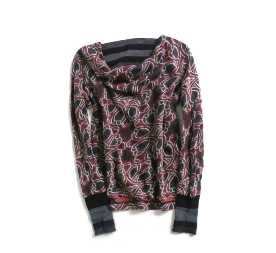 비비안 웨스트우드 레드라벨 기하학 풀오버 니트 긴팔 케미칼스포츠 상품이미지1