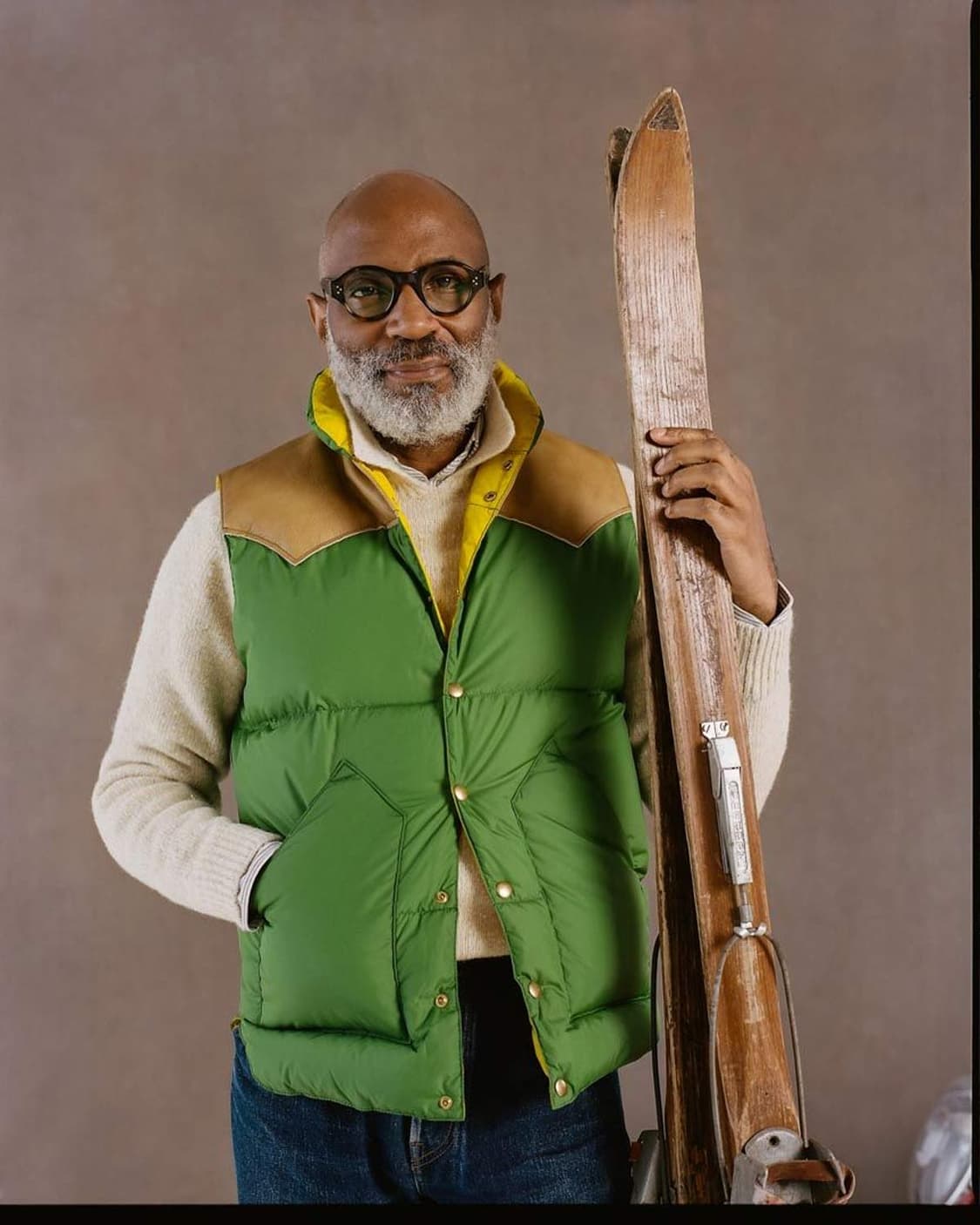 (44)드레익스 록키마운틴 다운 베스트 캘리 그린 새제품 상품이미지1