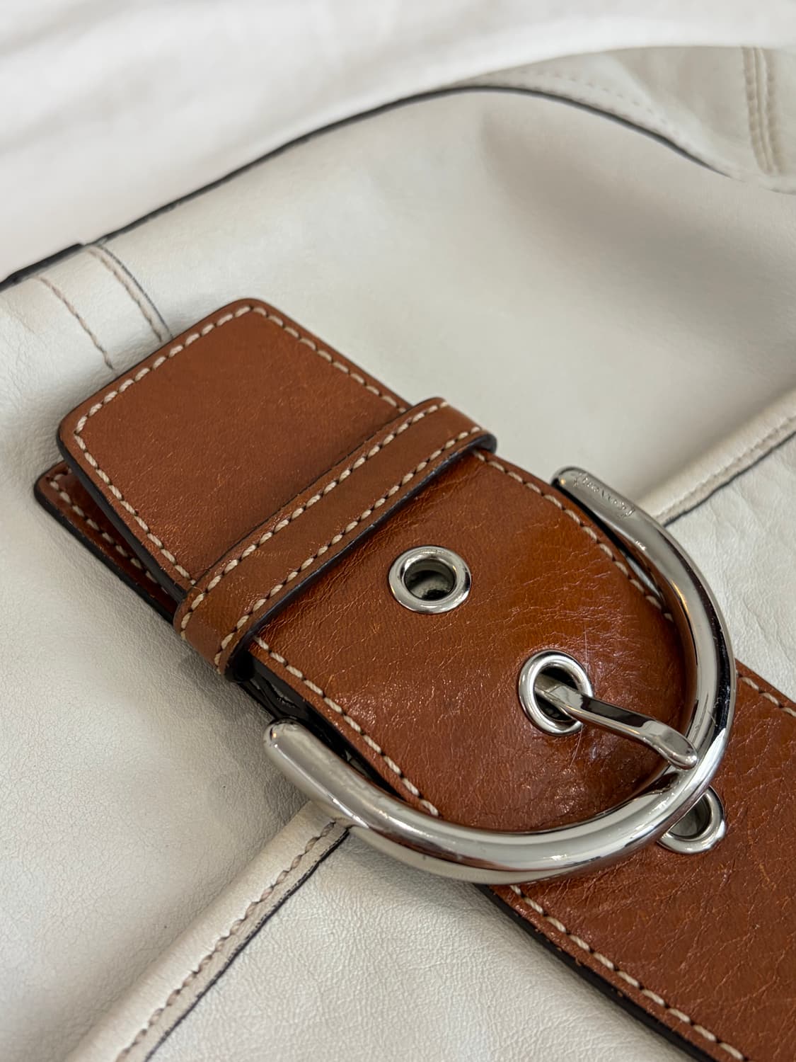 [Coach] 빈티지 소호백 화이트 상품이미지7