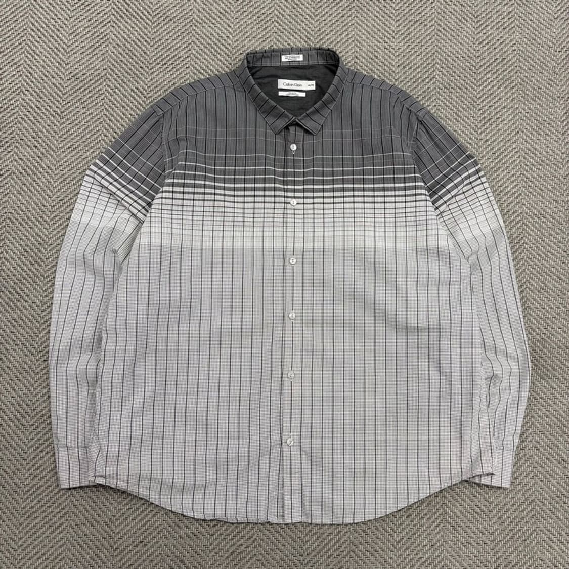 캘빈클라인 체크 패턴 셔츠 v3118 상품이미지1