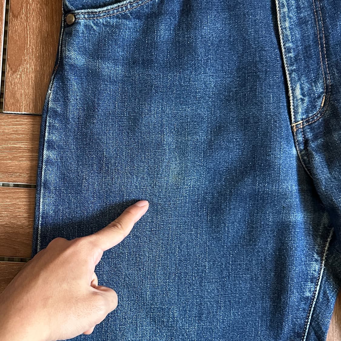 Wrangler blue bell selvedge denim pants 상품이미지10