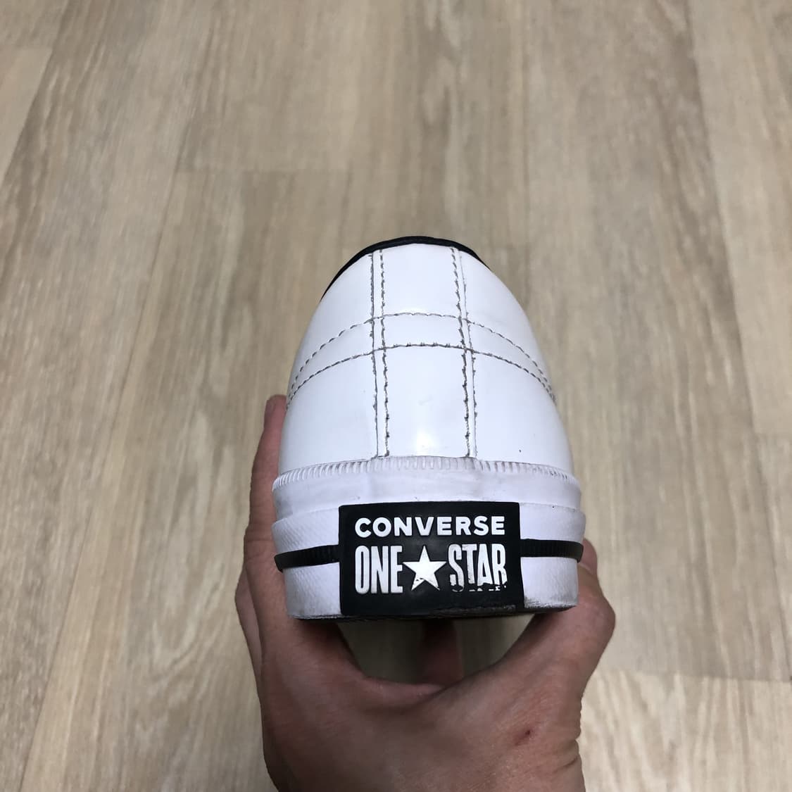 (230) 컨버스 CONVERSE 원스타 레더 한별 화이트 상품이미지2
