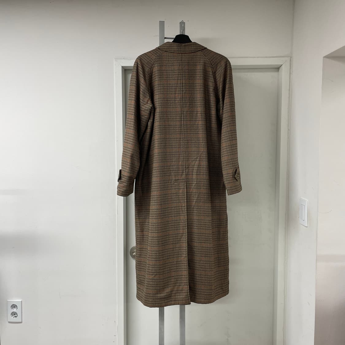 버버리 글렌체크/베이지 리버시블 코트 10 상품이미지8