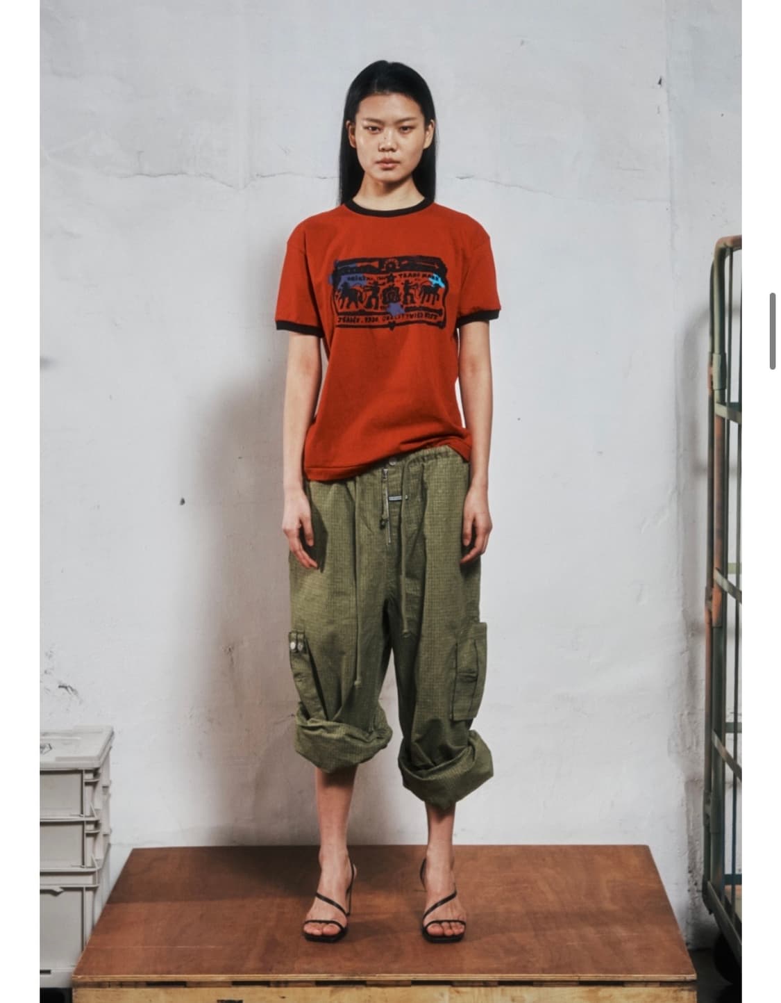 더바이닐하우스 링거티 레드 (S) 상품이미지4