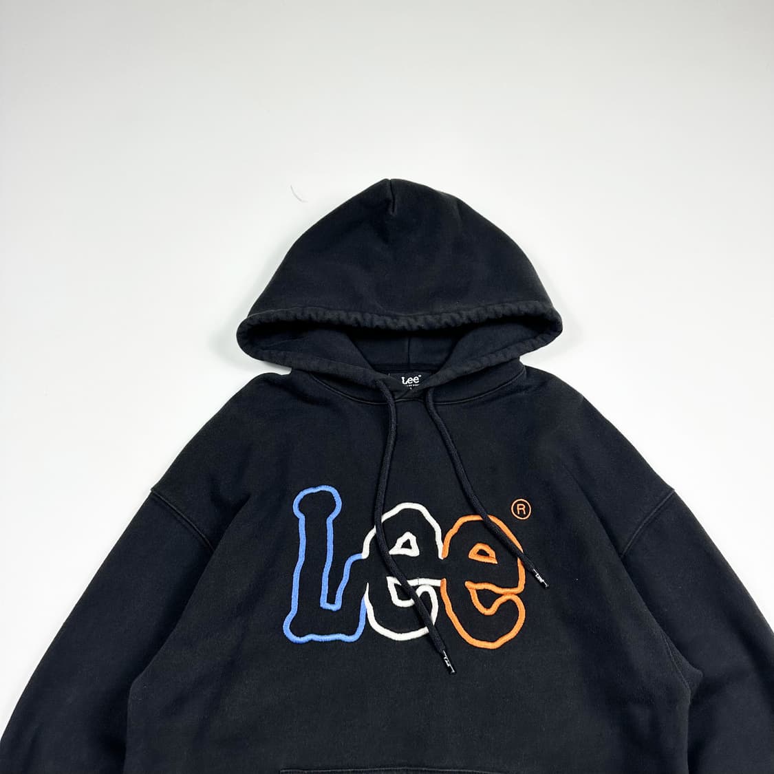 LEE 리 빅로고 후드티  실측L 상품이미지2