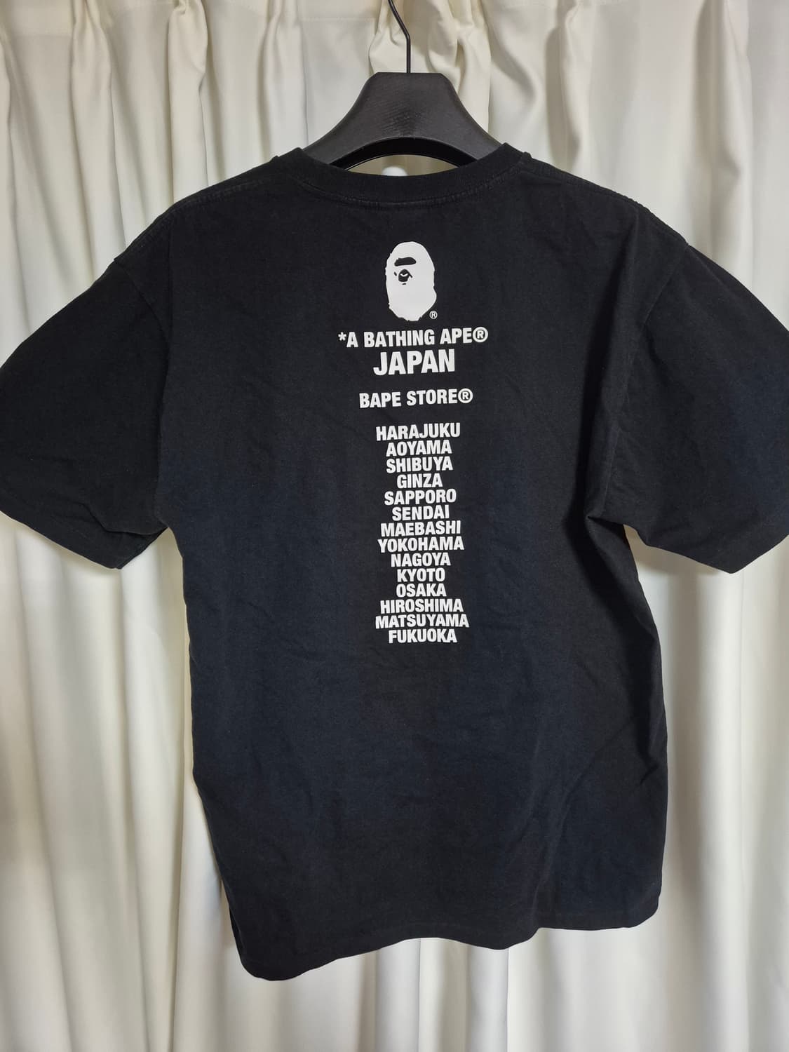 베이프 반팔 티셔츠 상품이미지2