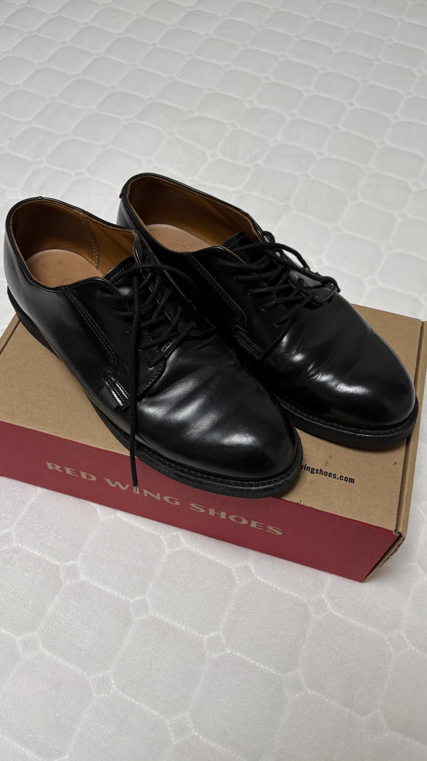 9.5)레드윙 포스트맨 101 블랙차파랄 상품이미지1