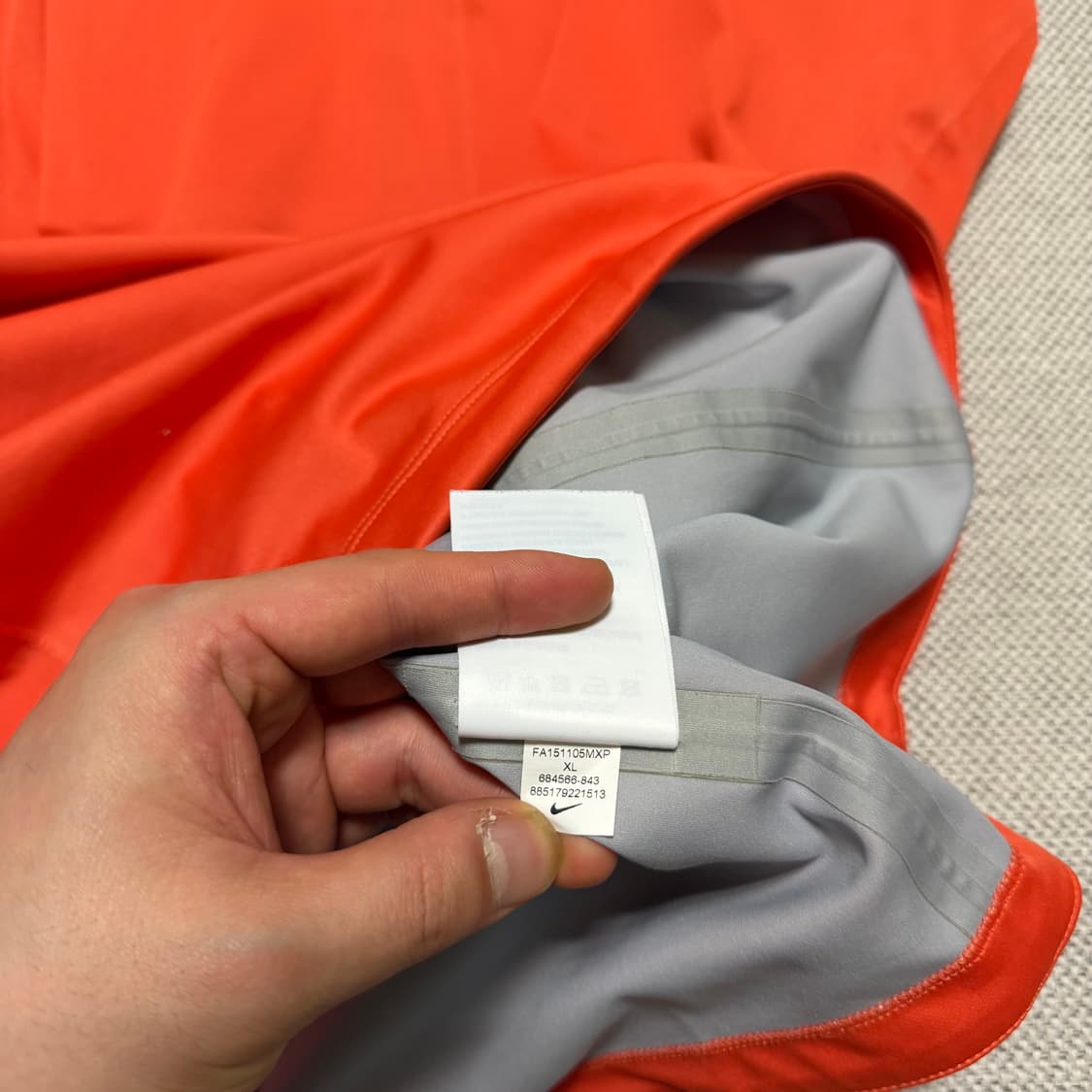 나이키 골프 하프집업 쉘 탑 상품이미지5