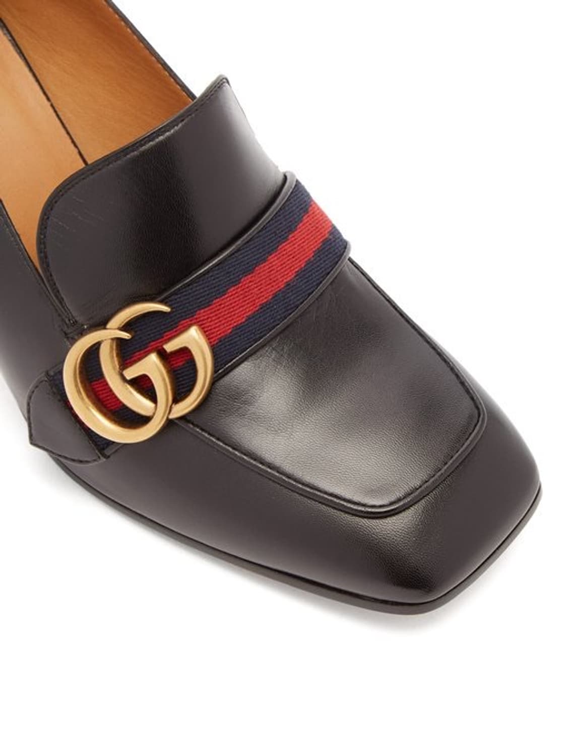 구찌 페이톤 진주 엠벨리쉬 레더 로퍼(235사이즈) 상품이미지1