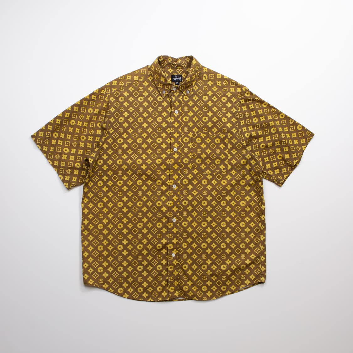 90s 스투시 모노그램 루이비통 패러디 셔츠 상품이미지1