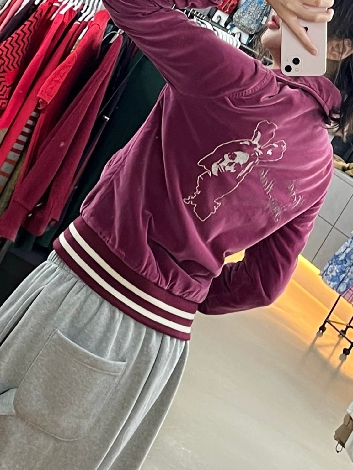 히스테릭 벨벳 자켓 상품이미지2