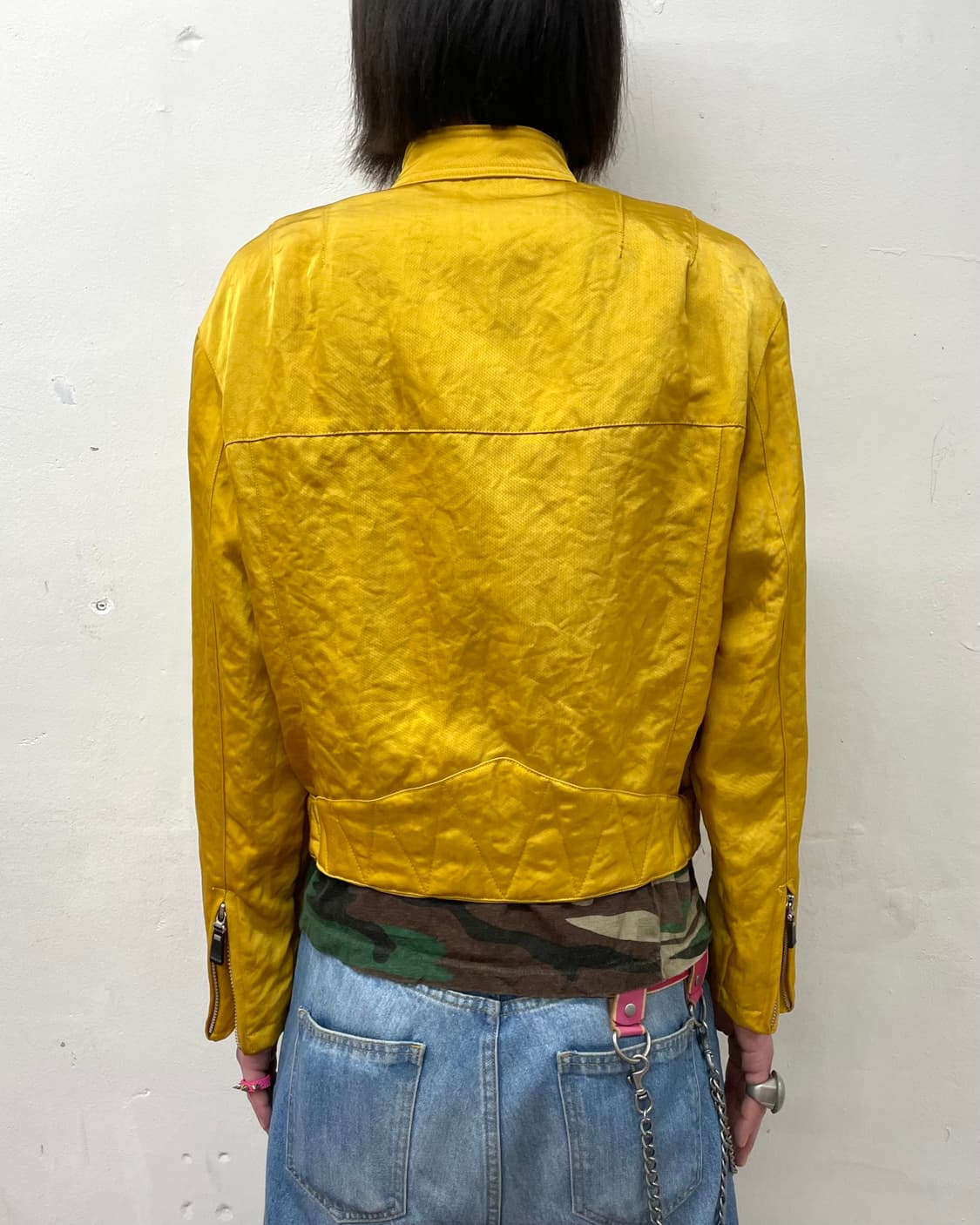 Junman Glossy Yellow Activity Jacket  상품이미지2
