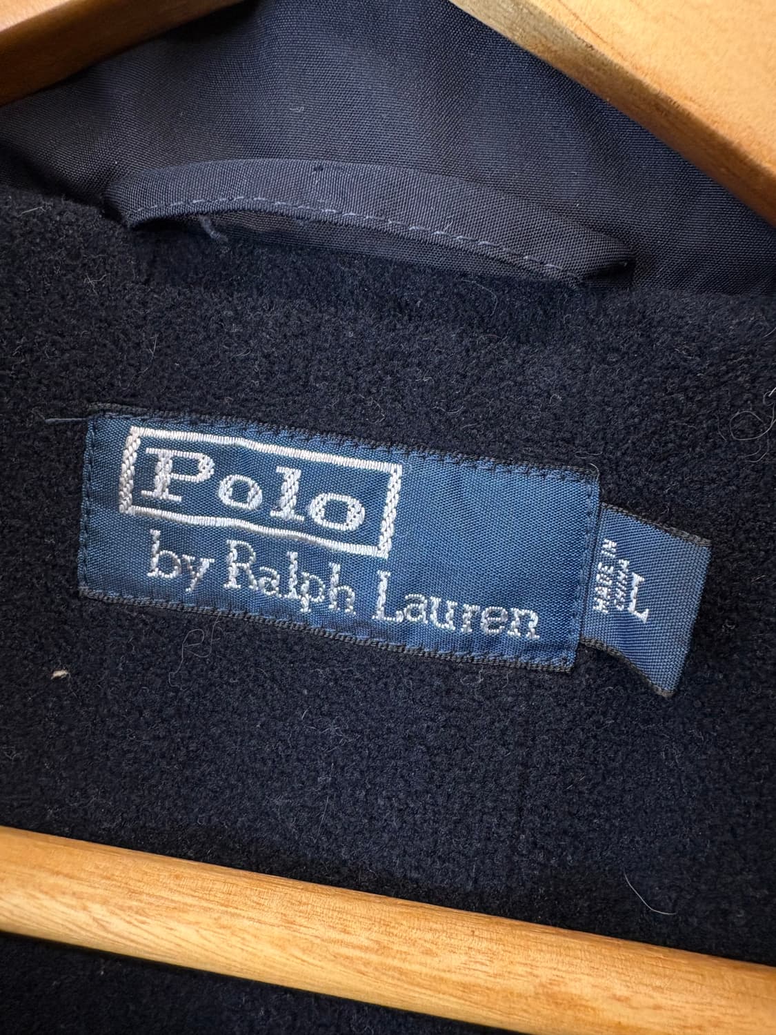 폴로랄프로렌 모크넥 폴리쉘 페리자켓 네이비 상품이미지5