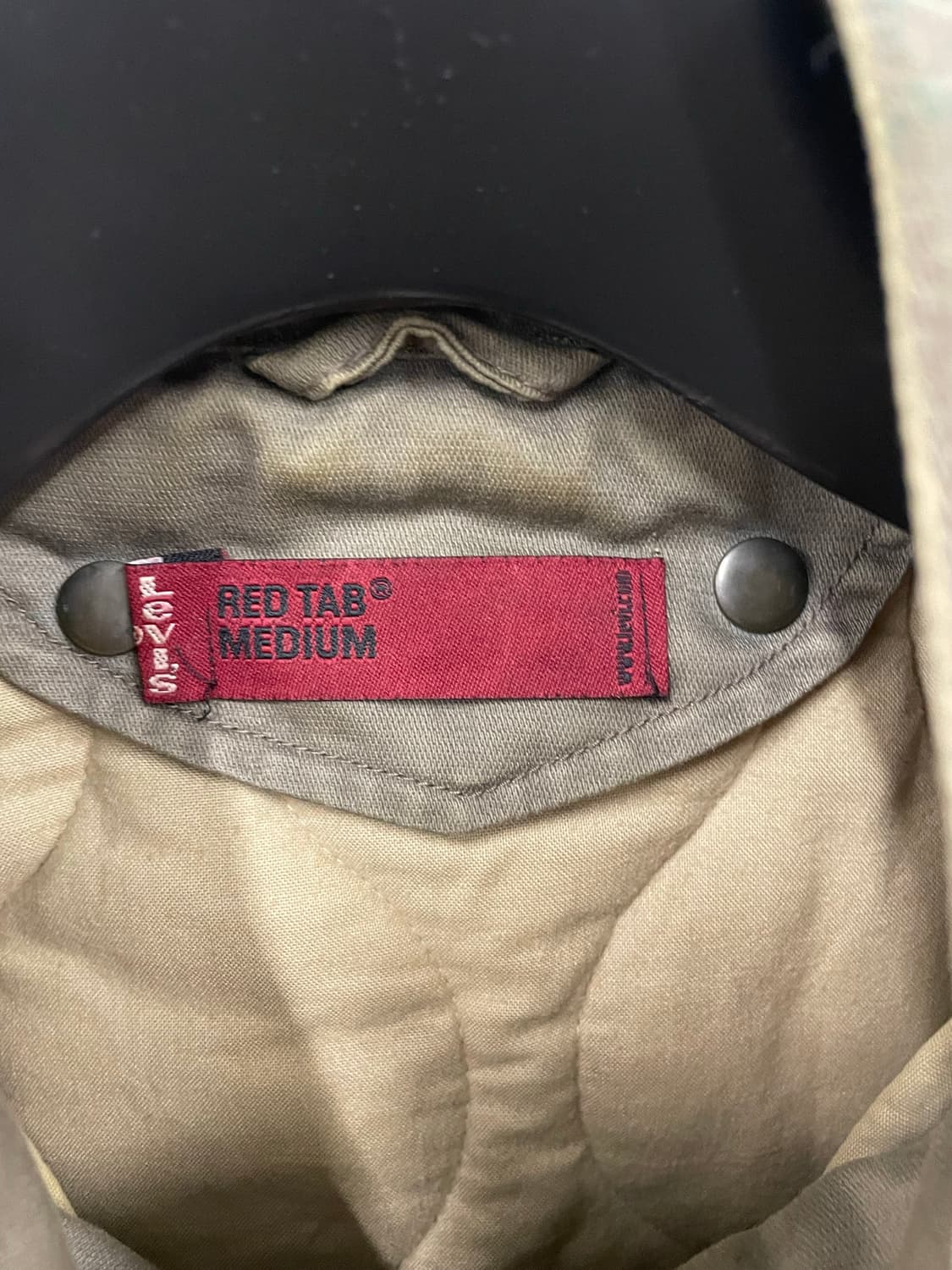 리바이스 빈티지 이너 퀄팅 인 사파리 야상 점퍼 M 상품이미지4