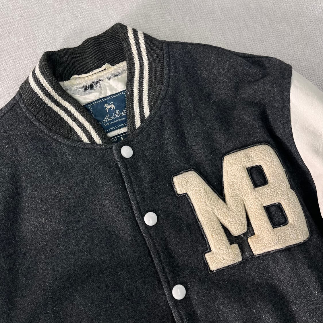 100 아메리칸 빈티지 울 바시티 자켓  상품이미지2