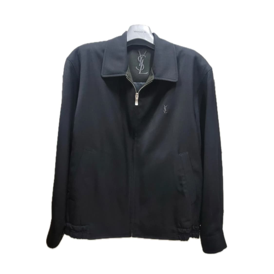 입생로랑 옴므 점퍼 자켓 블랙 95 상품이미지2