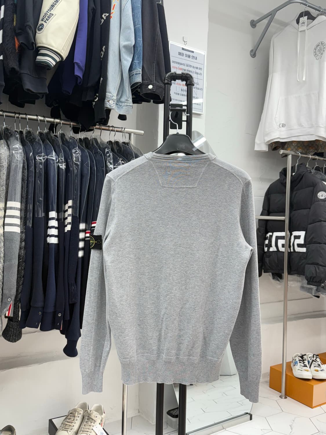 [L] 스톤아일랜드 코튼 니트 상품이미지2