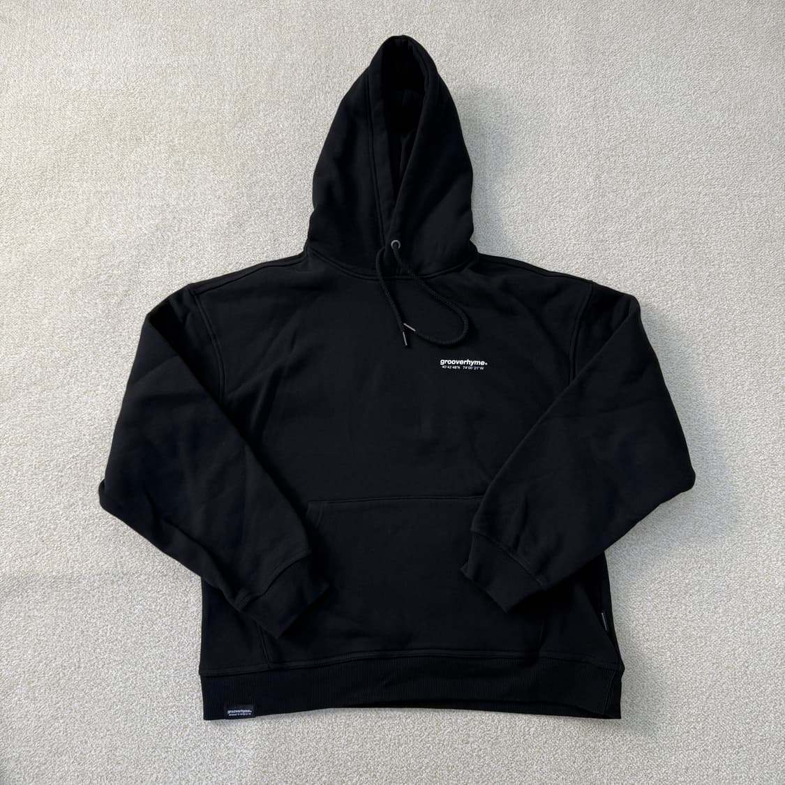 M 그루브라임 오버핏 후드티 0121T1 상품이미지1