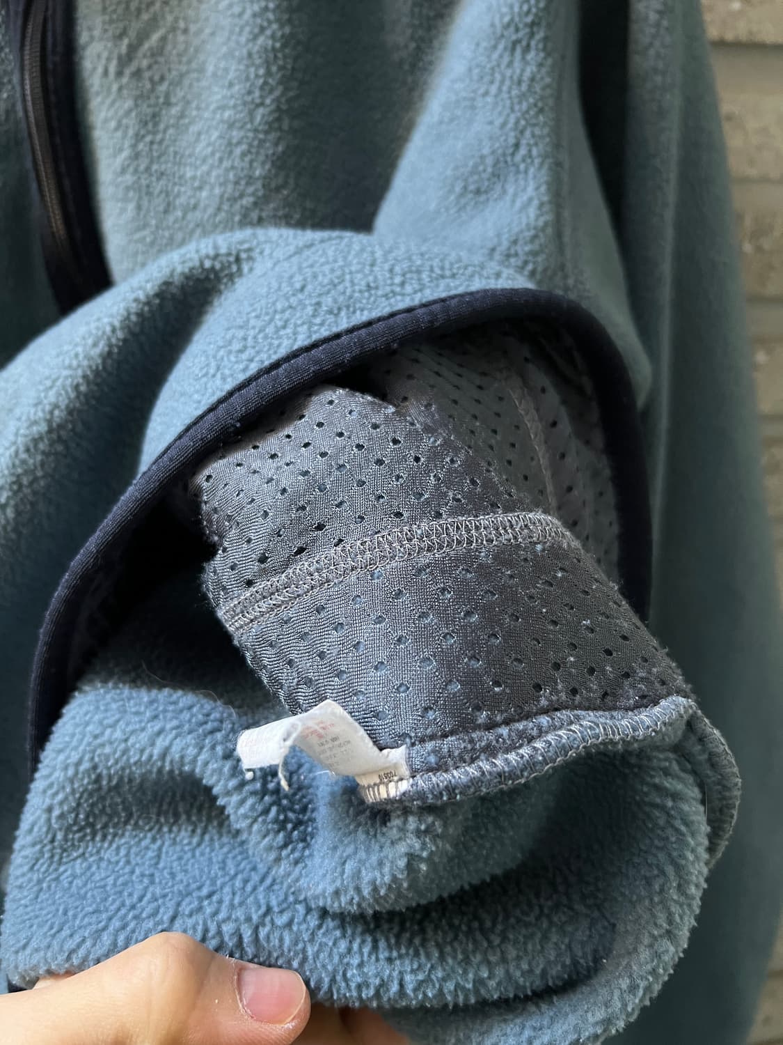 [L]90's 파타고니아 신칠라 파스텔블루 하프집업 플리스 상품이미지6