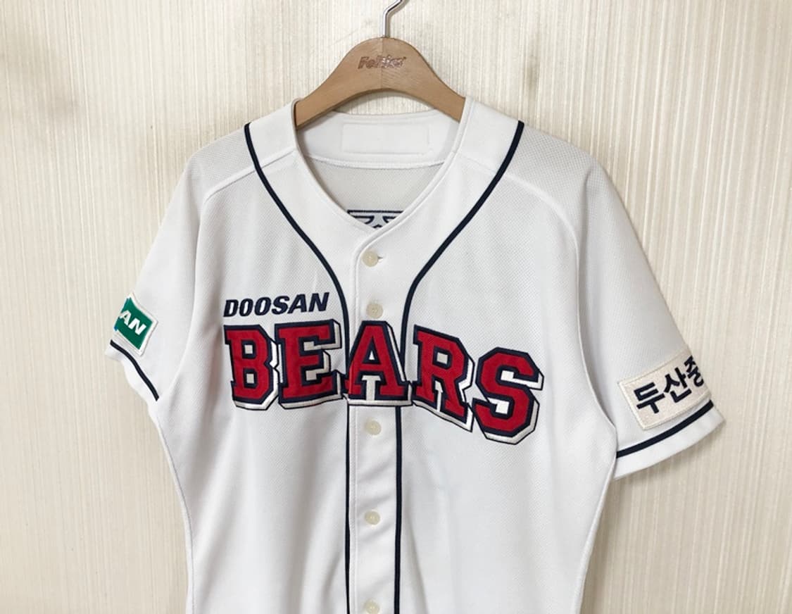 KBO 위팬 두산베어스 홈유니폼/져지 100 #39 이종욱 상품이미지5