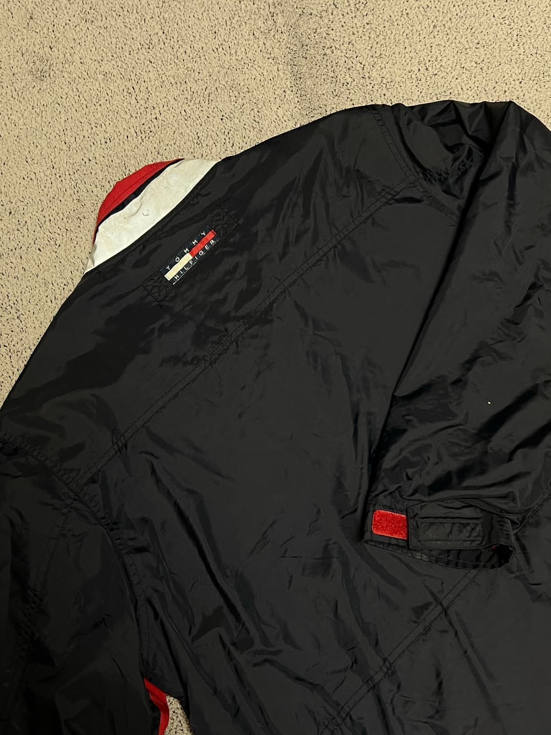 (XL) 타미힐피거 올드스쿨 빅로고 바람막이 상품이미지4