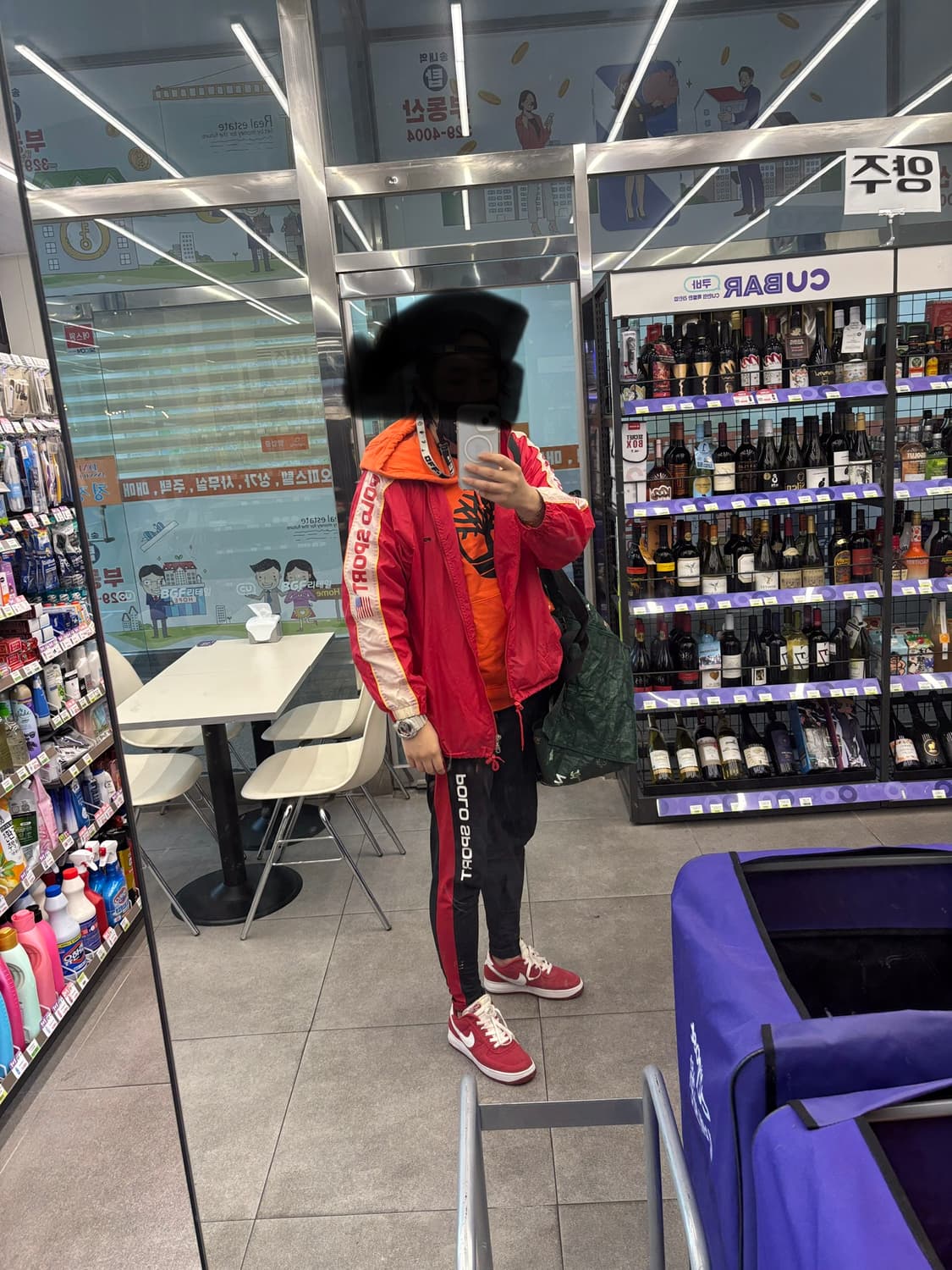 90s 폴로 바람막이 L 상품이미지1