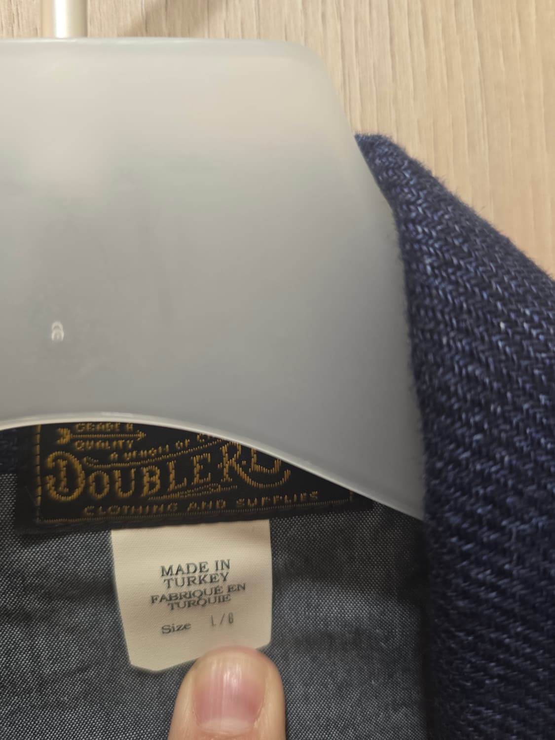 더블알엘 린넨 블레이저 L 상품이미지3