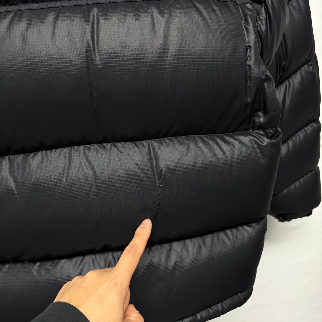 노스페이스 눕시 700 블랙 (수선) 상품이미지7