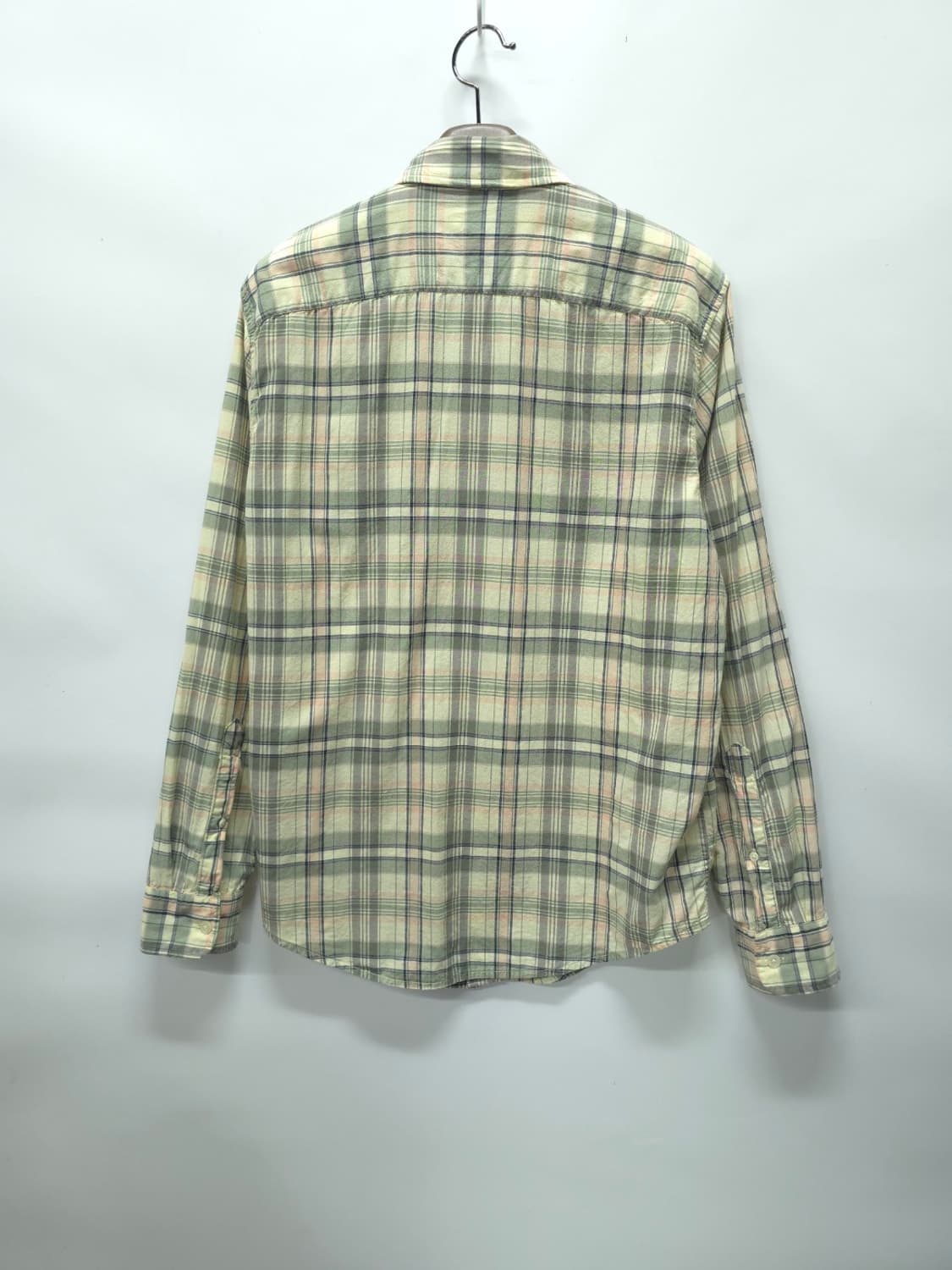 아베크롬비 빈티지무드 파스텔 체크 버튼다운 셔츠(105~110) 상품이미지7