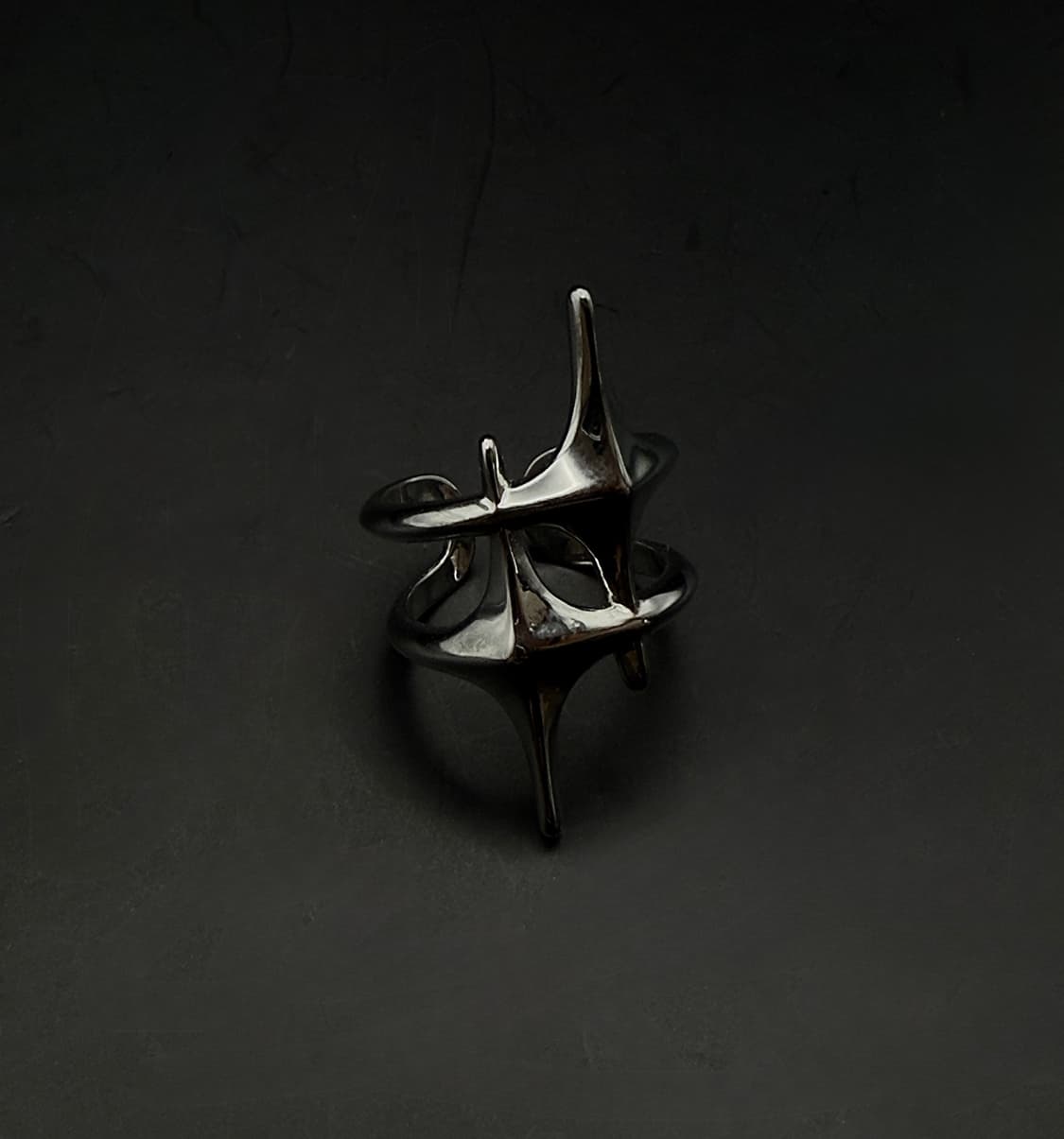 pcr053 Two button spear ring 상품이미지5
