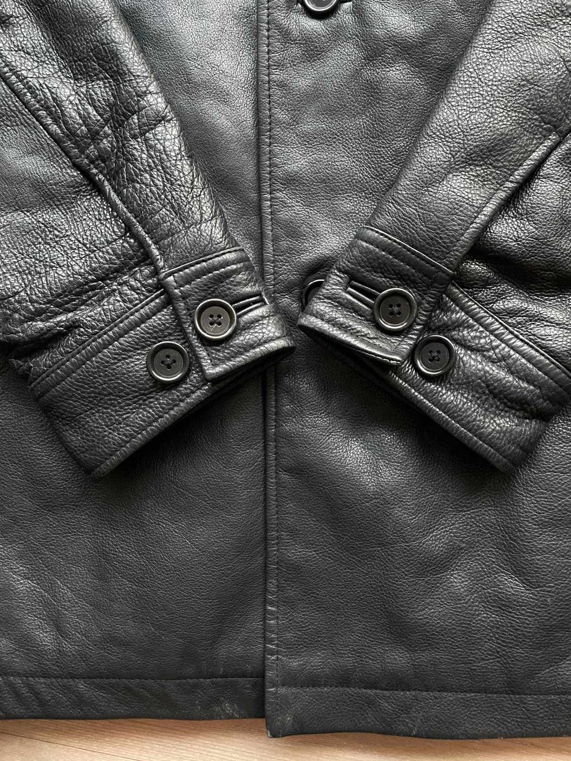 90s 올드갭 레더 카코트 gap carcoat 상품이미지6