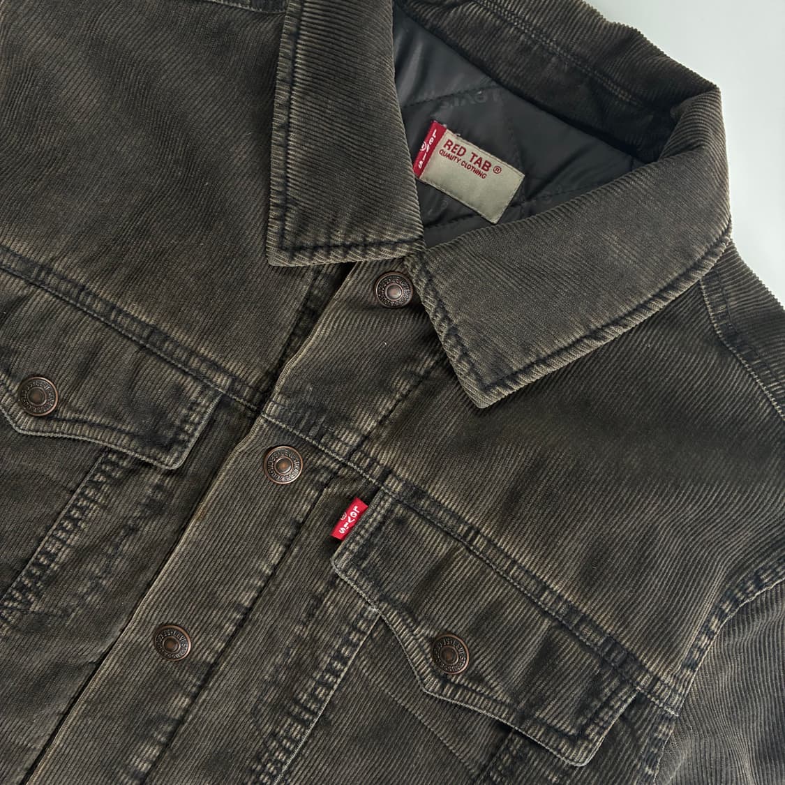 Levis  리바이스 레드탭 브라운 코듀로이 트러커 자켓 상품이미지2