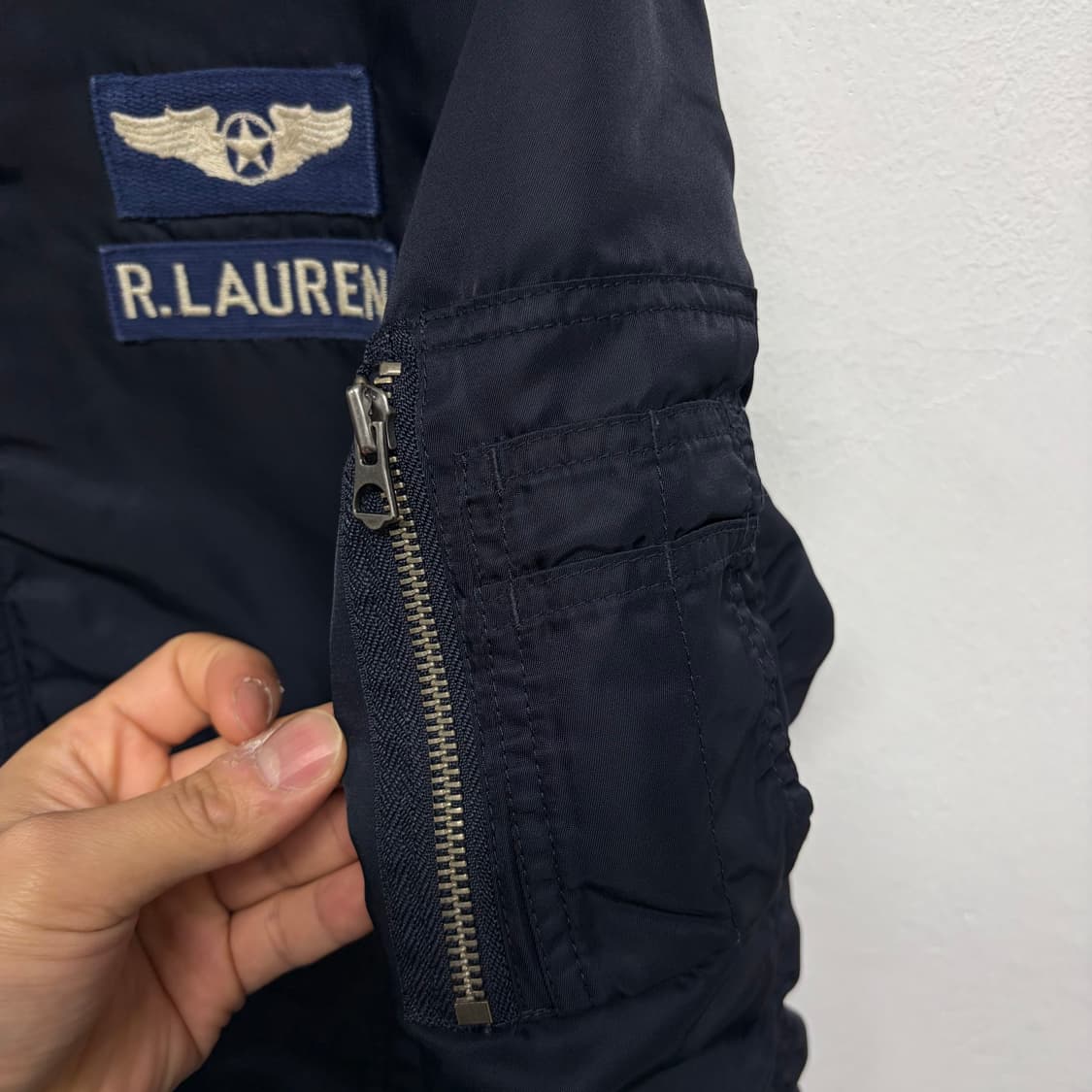 폴로 랄프로렌 리버서블 패치 MA-1 상품이미지6