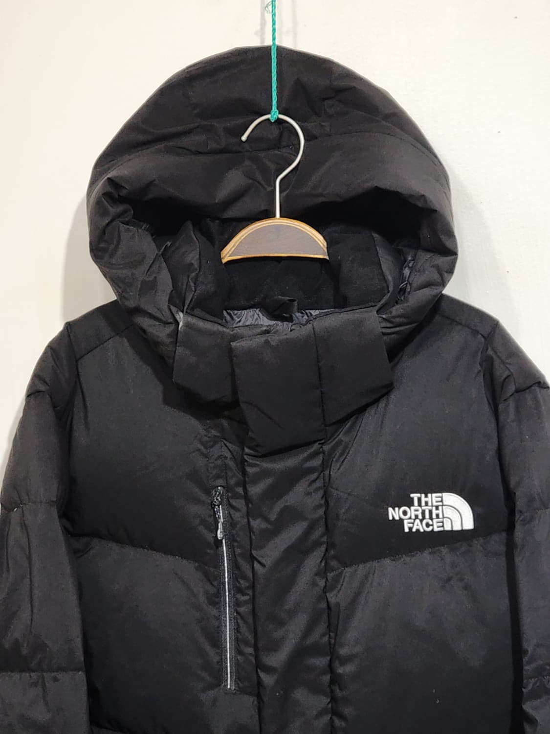 (L) 노스페이스 거위털 패딩점퍼 블랙 구스다운 후드자켓  상품이미지2