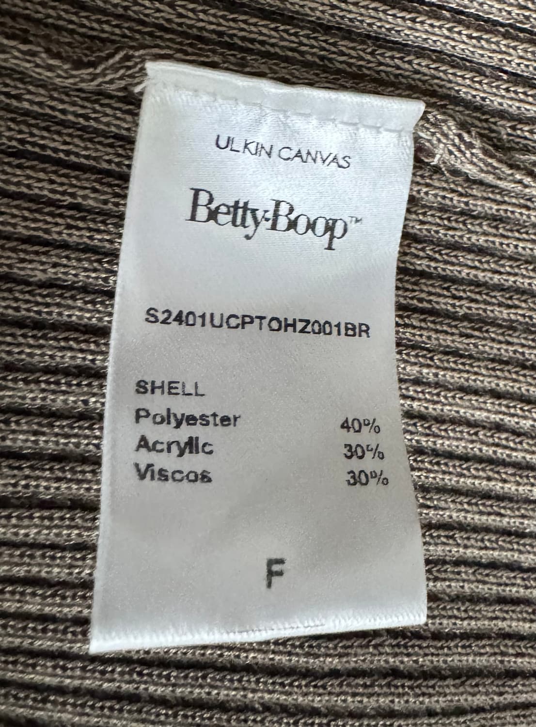 베티붑 X 얼킨 캔버스 투웨이 니트 후드 집업 상품이미지8