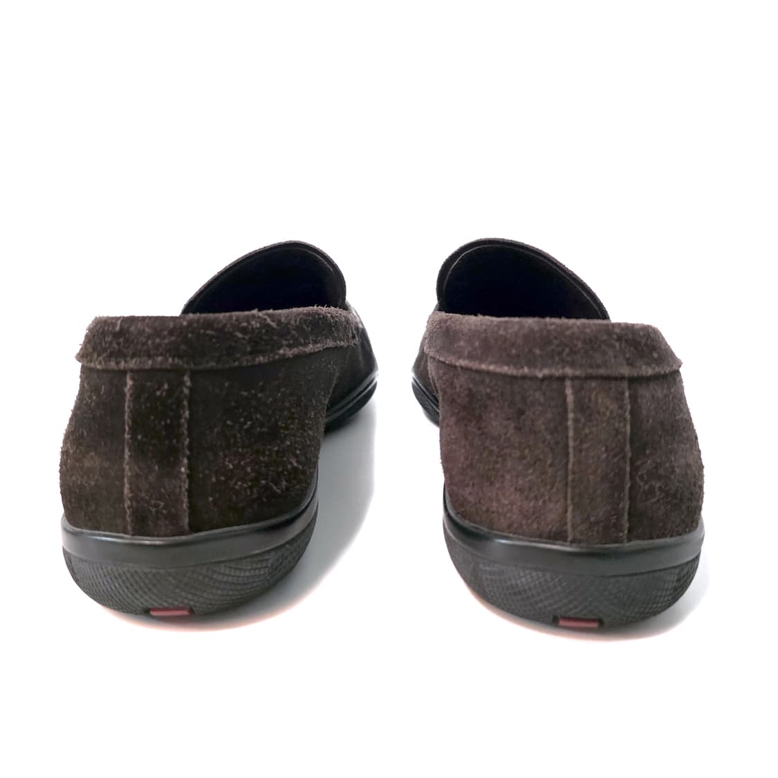 [UK9] 프라다 스웨이드 페니 로퍼 브라운 상품이미지3