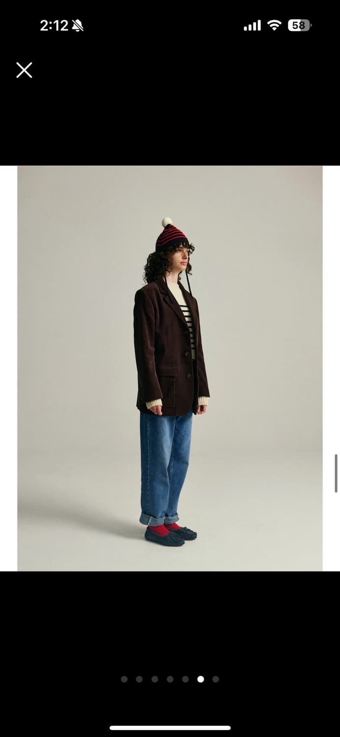 더바넷 더글라스 코듀로이 자켓 우먼 상품이미지2