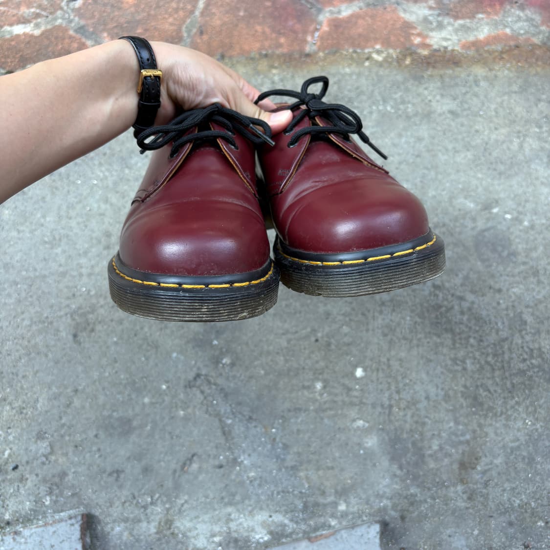 Dr. Martens 닥터마틴 1461 체리레드 로퍼 (240) 상품이미지6