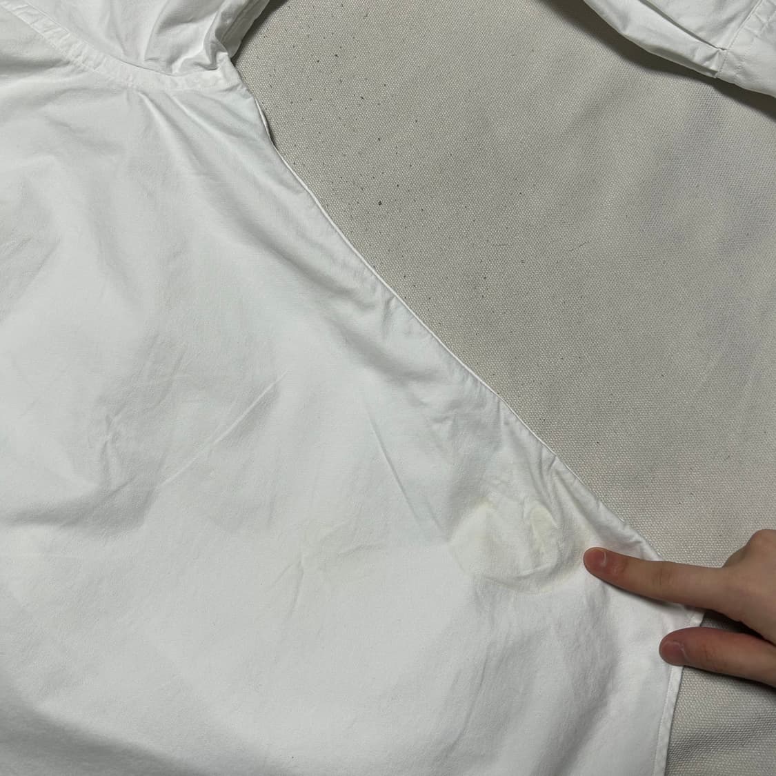 M 폴로랄프로렌 클래식 핏 화이트 코튼 셔츠 상품이미지7